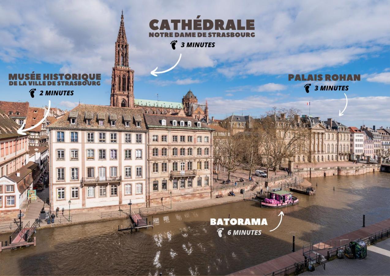 Le Batelier - Hyper-Centre, Vue Unique Cathedrale Apartamento Estrasburgo Exterior foto